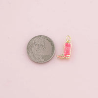 Cowgirl Boots Charm
