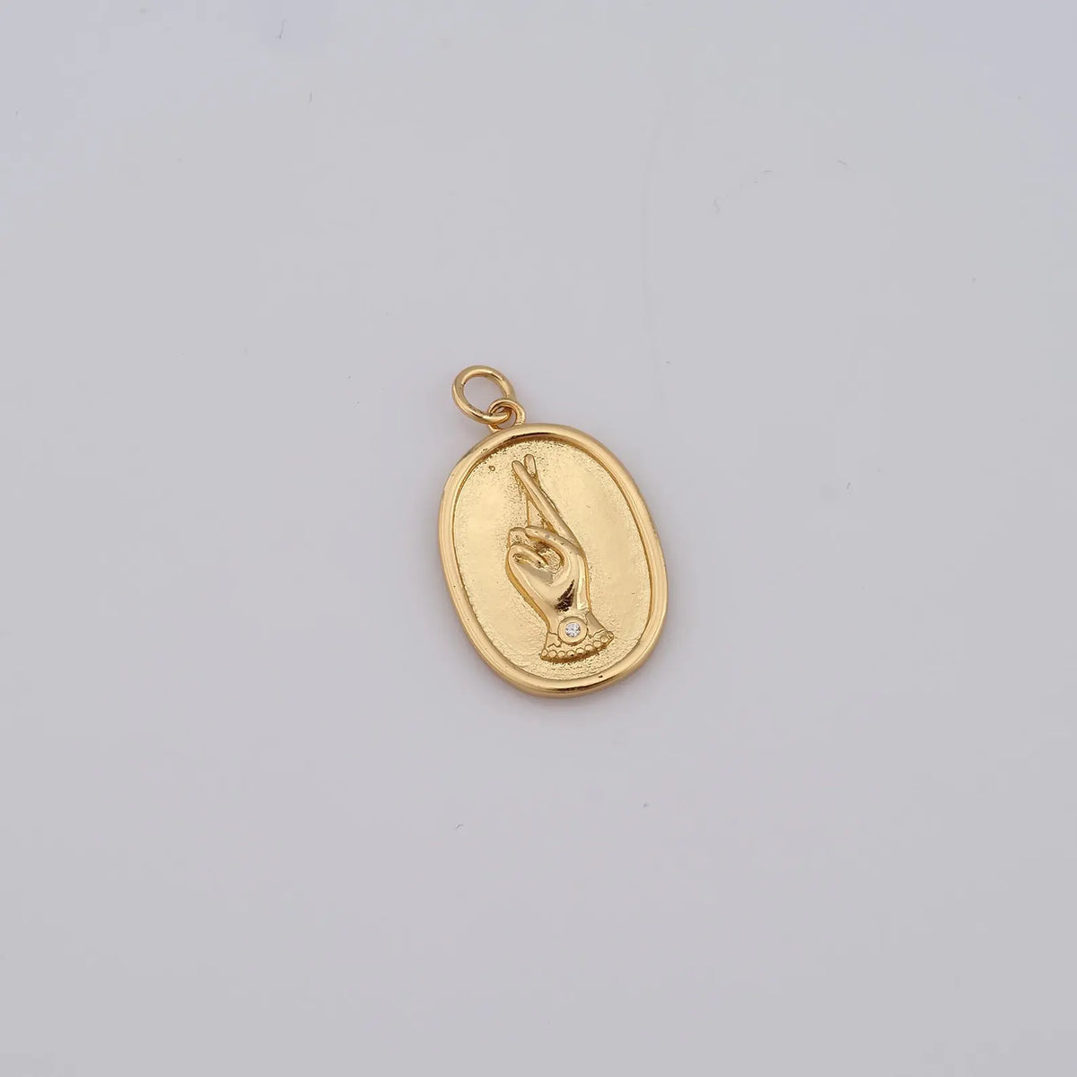 Fingers Crossed Charm