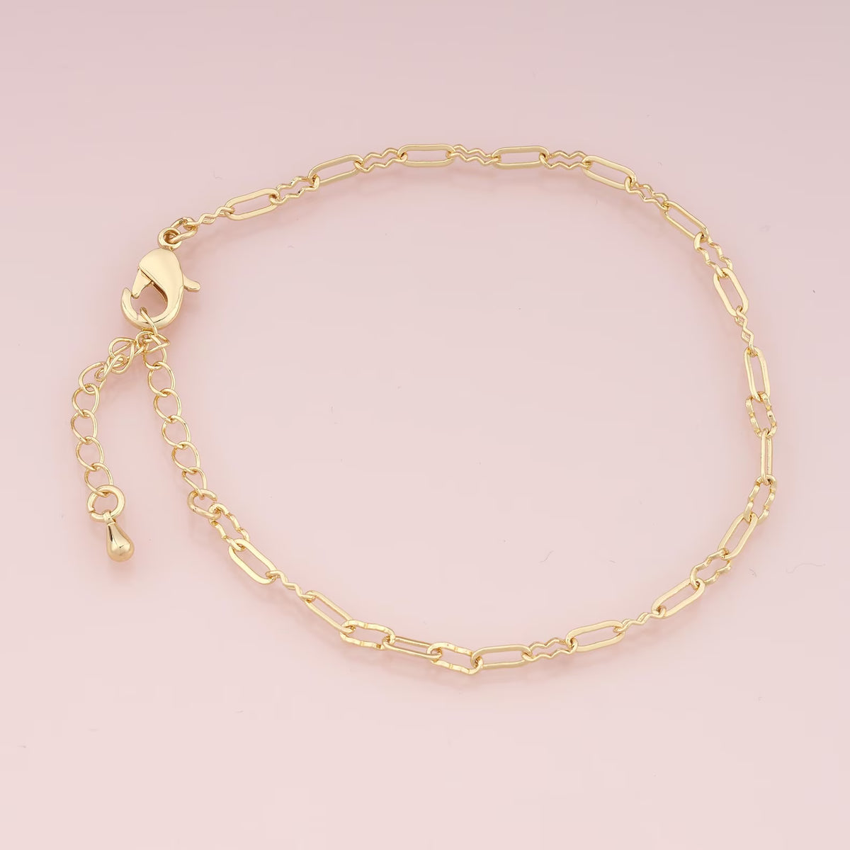 Gold Filled Wavy Bracelet