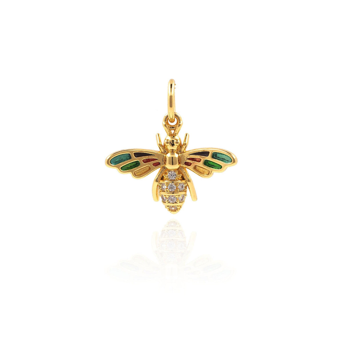 Mosaic Bee Charm