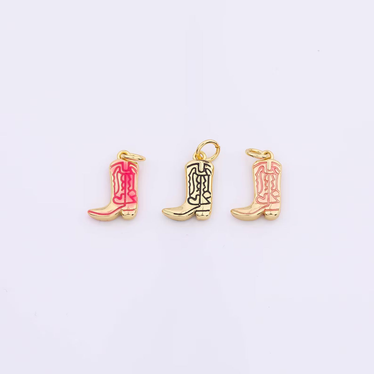 Cowgirl Boots Charm