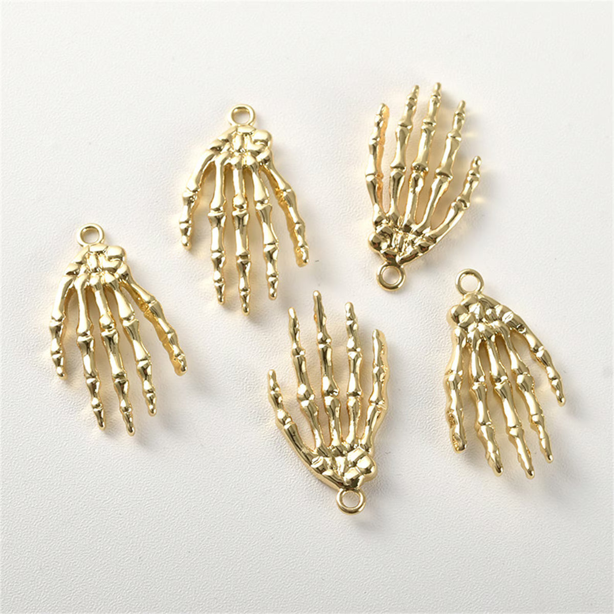 Skeleton Hand Charm