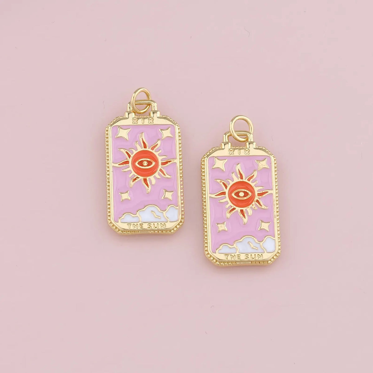 The Sun Tarot Charm